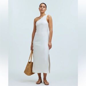 Madewell Dress 6 Linen Ivory
